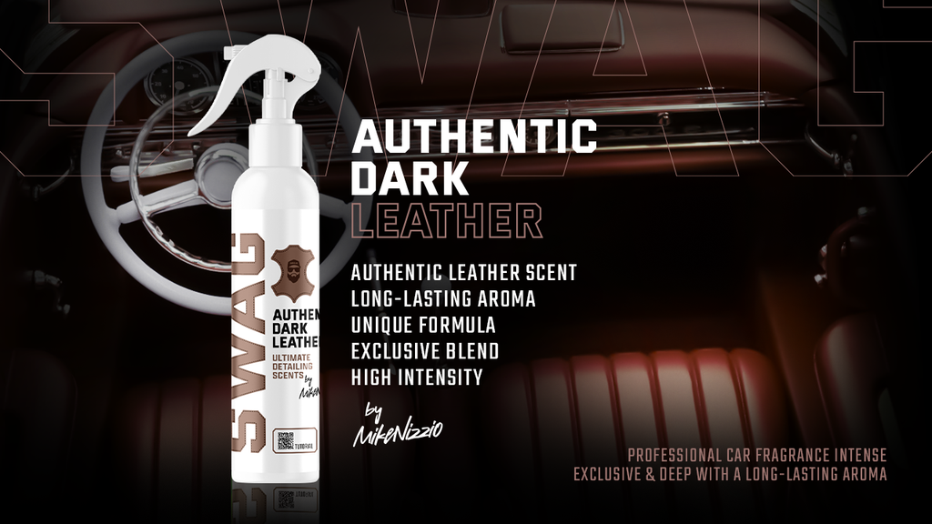 Car Fragrance Swag AUTHENTIC DARK LEATHER