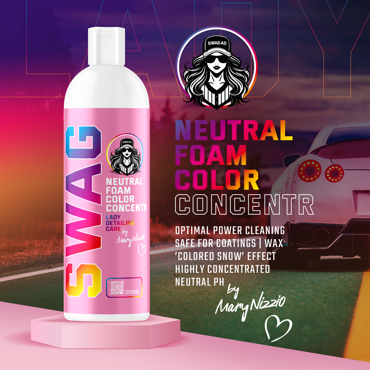 Swag LADY Neutral Foam Color