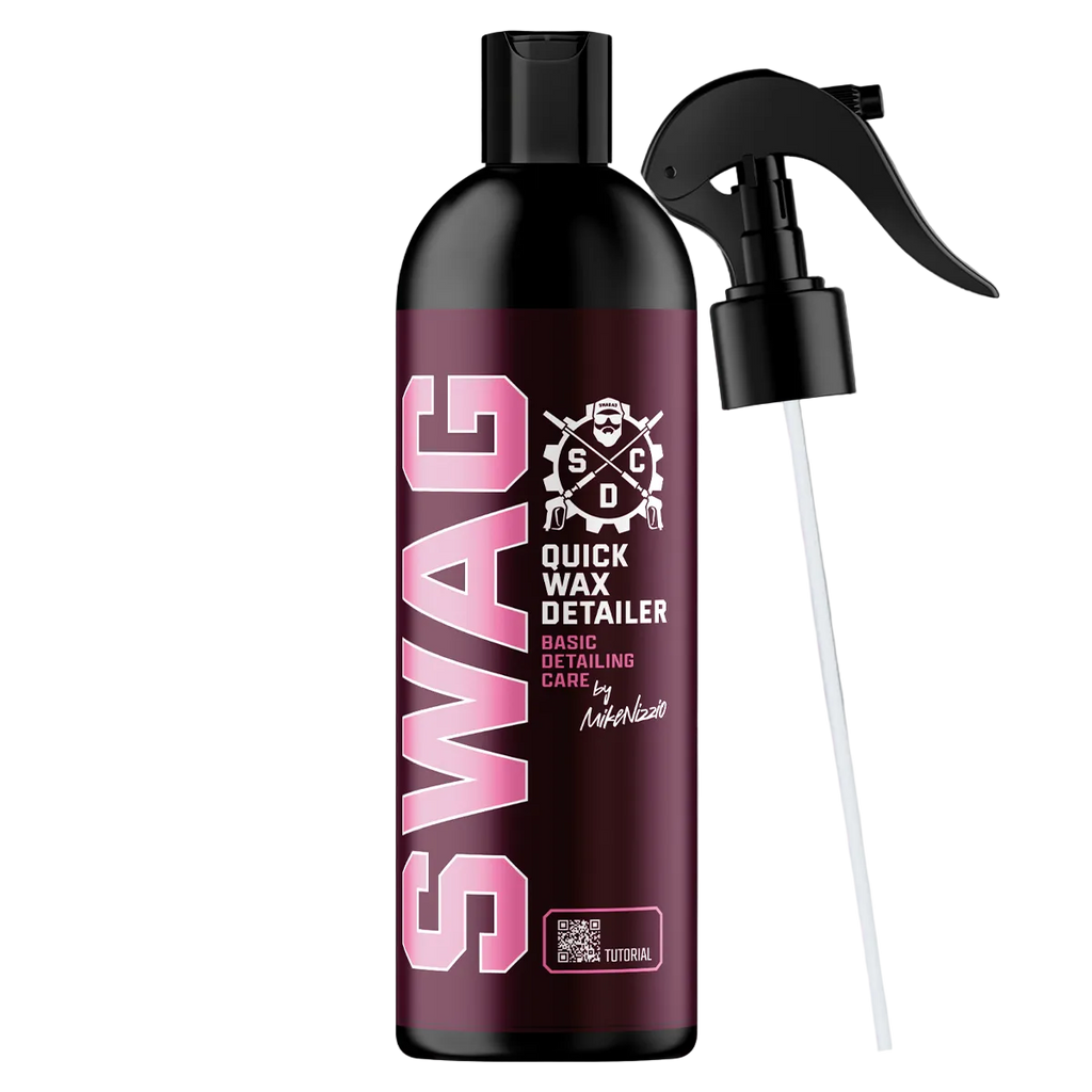 A forma mais rápida de proteção da pintura com Quick Detailer – profundidade e acabamento brilhante.