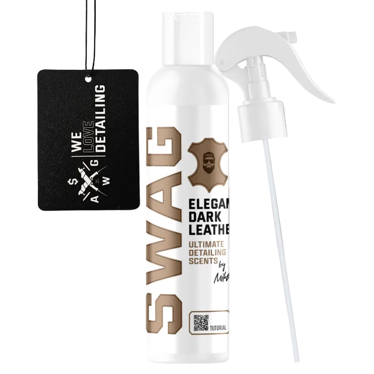 Uma fragrância luxuosa para carros, com uma intensa nota de couro e frescor duradouro.